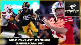 Iowa Football Who is the Hawkeyes next 1st Round Pick? Big baseball weekend & portal nuggets