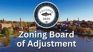 Zoning Board of Adjustment - 031924