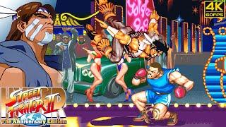 Hyper Street Fighter II - T. Hawk ST Arcade  2003 4K 60FPS