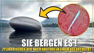 Spektakulär Forscher finden riesiges zylindrisches UFO am Grunde eines Sees in Hessdalen