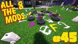 WE SUMMONED DEMONS IN OCCULTISM TO GET THE DRAGON SOUL - ALL THE MODS 8 - ATM8 MINECRAFT