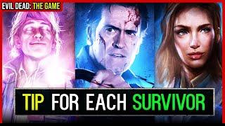 One Unique Tip for *ALL* of The Different Survivors 🩸 Evil Dead the Game Guide for Survivors