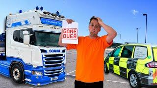 I GOT PULLED BY THE DVSA  THE END  #truckertim