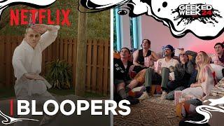 Cobra Kai Season 6  Cast Reacts  Bloopers  Netflix