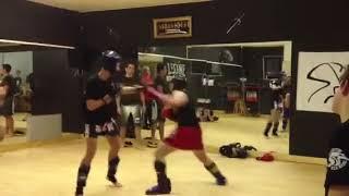 tundo - un mio vecchio sparring di kick Boxing 2011