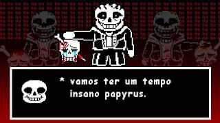 Undertale mas o Sans ficou insano