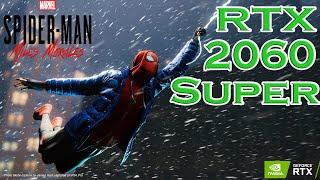 Spider man miles morales  RTX 2060 Super  High and very high setting 1080p  ryzen 5 3500x