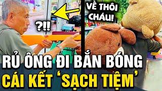 Thanh niên rủ ông nội là ĐẶC CÔNG VỀ HƯU đi bắn bóng và cái kết QUÁT SẠCH cả tiệm gấu bông  TÁM TV