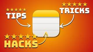 Apple Notes Tips Tricks and Hacks  Tutorial