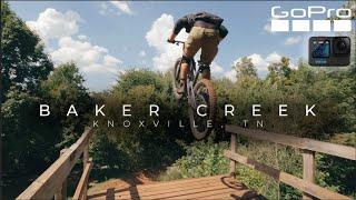 GoPro Hero 11 Mountain Biking Knoxville Tennessee Baker Creek Cinematic 4K