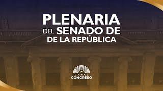 SESIÓN PLENARIA DEL SENADO - 18 de Junio 2024