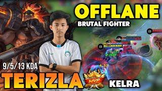 KELRA BUILD TERIZLA BEST BUILD 2022  TOP GLOBAL TERIZLA GAMEPLAY  MOBILE LEGENDS