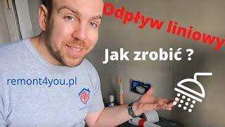 jak zamontować odpływ liniowy viega łazienka od Ado Z #4- remont4you