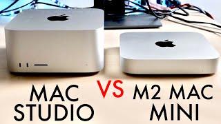 M2 Mac Mini Vs Mac Studio Comparison Review