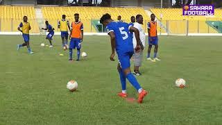 MILO FC TRAIN FOR CAF CONFEDERATION CUP SECOND LEG AGAINST DREAMS FC IN ACCRA