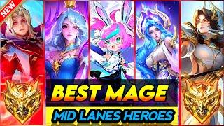 10 BEST MAGE HEROES SEASON 34 - Mobile Legends Tier List