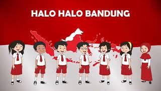 Halo Halo Bandung Lirik - Lagu Nasional Indonesia  Lagu Tema 4 Kelas 5 SD  Vocal Shema
