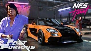 Hans Rx7 from Fast and The Furious Tokyo Drift On NFS Heat  Incredible Build