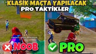 KLASİK MAÇTA YAPILACAK EN İYİ PRO TAKTİKLER   RAKİBİ ŞAŞIRT   PUBG MOBİLE