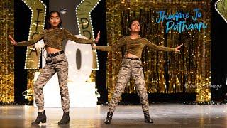 Jhoome Jo Pathaan  Live dance  Nainika & Thanaya