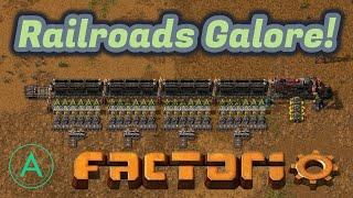 Becoming a Railroad Magnate in Factorio  Factorio 6