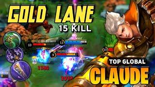 Claude Best Build 2024  Claude Top Global Gameplay  Mobile Legends