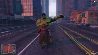 GTA 5 Magneto VS HULK