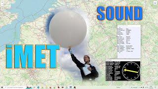 iMET Wettersonde Radiosonde Audio Sound Klang ► 402.999 MHz Beauvechain Belgien Belgium