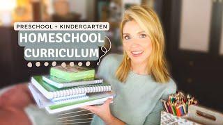 Homeschooling Preschool + Kindergarten  Curriculum Choices for 2022-2023