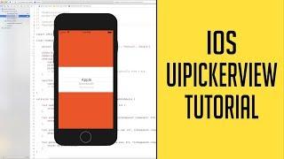 Swift 4 UIPickerView Tutorial