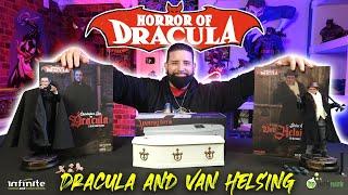 Horror Of Dracula 16 Christopher Lee Dracula & Peter Cushing Van Helsing by Kaustic Plastik Review