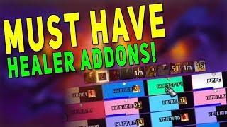 Must Have HEALER Addons Guide  Keybinds & Health Frames - Grid2 & Clique Setup  WoW BfA 8.3