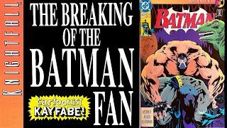 Bane Breaks Batmans Back DC Hotshots Knightfall The 90s Comics Collapse Commences