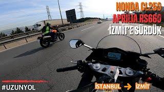 APRILIA RS660 & HONDA CL250 MOTORLARIMLA İLK UZUN YOL RPM