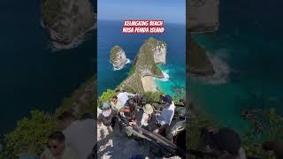 Suasana Kelingking Beach Nusa Penida ramai Pengunjung 21 Juli 2024