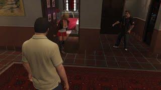 GTA 5 - Jimmy and Tracey Arguing All Dialogues