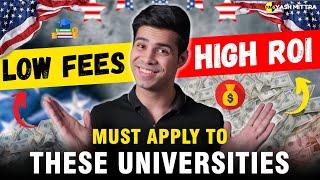 Top 10 Universities for MS in USA  Low Tuition High ROI