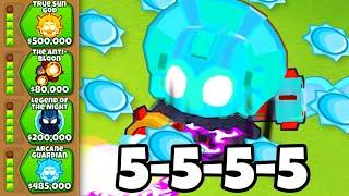 The 5-5-5-5 Super Monkey Is Crazy... Bloons TD 6