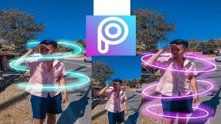 HOW TO EDIT PHOTOS IN NEON EFFECTS  PICSART