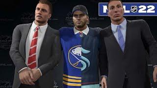 NHL 22 BE A PRO #4 *NHL DRAFT...SEATTLE OR BUFFALO?*