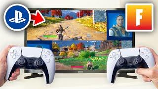 How To Play Fortnite Split Screen On PS5 - Full Guide