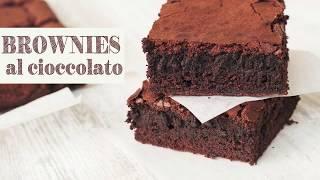 BROWNIES la ricetta originale AMERICANA  Semplice Veloce