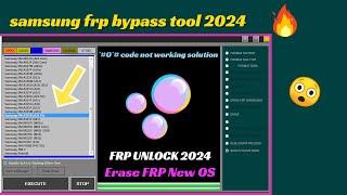 SAMSUNG FRP ENABLE ADB TOOL V15  SAMSUNG FRP BYPASS 2024  ADB MTP EDL MODE  Erase FRP New OS