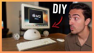 INSANELY cool DIY vintage iMac restomod