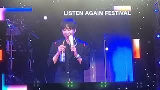 220918 Listen Again Festival Kang Seungyoon Ment4 _ Bus Stop intro