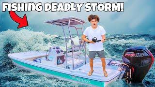 I Got TRAPPED Fishing In DEADLY STORM