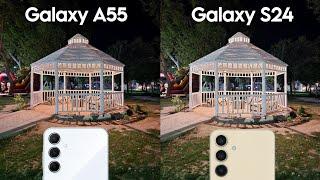 Samsung Galaxy A55 vs Samsung Galaxy S24 Camera Test