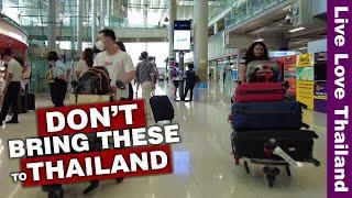 Dont Bring These Things To THAILAND  What to Bring & Not to Bring #livelovethailand