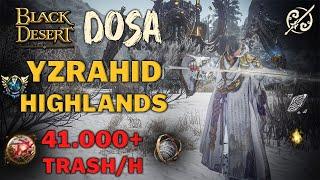 BDO  Succession Dosa  Yzrahid Highlands PvE Combo & Addons  Lv.2 Scroll + Agris 41.000+ H