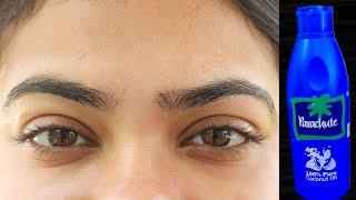 नारियल तेल में ये मिलाकर लगाया Eyebrow इतनी कालीलंबीघनी होजाएगी Grow Thick Eyebrow Fast Naturally